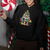 In My Holly Jolly Teacher Era Xmas Groovy Christmas Tree Hoodie - Wonder Print Shop