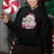 Believe Christmas Vintage Pink Santa Claus Hoodie - Wonder Print Shop