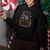 Be Nice To The Nurse Santa is Watching Funny Christmas Hoodie - Wonder Print Shop
