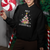 Mele Kalikimaka Hawaiian Christmas Tree Tropical Flower Hoodie - Wonder Print Shop