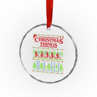 Christmas Things Crystal Glass Ornament Vintage Movie TV Series Retro - Wonder Print Shop
