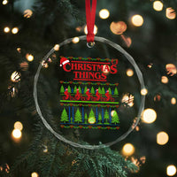 Christmas Things Crystal Glass Ornament Vintage Movie TV Series Retro - Wonder Print Shop