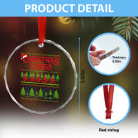 Christmas Things Crystal Glass Ornament Vintage Movie TV Series Retro - Wonder Print Shop