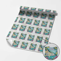 Ciao Bella Italy Amalfi Coast Wrapping Paper Roll Lemons and Florals Nostalgic Village - Wonder Print Shop
