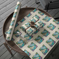 Ciao Bella Italy Amalfi Coast Wrapping Paper Roll Lemons and Florals Nostalgic Village - Wonder Print Shop