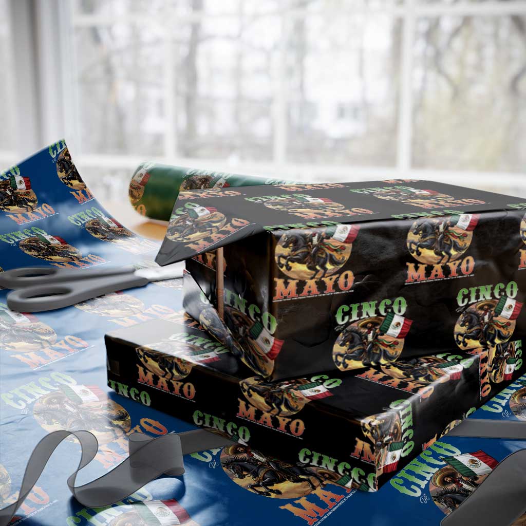 Cinco De Mayo Battle Of Puebla Wrapping Paper Roll Mexican Victory Heritage Pride