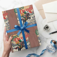 Cinco de Mayo Battle of Puebla Wrapping Paper Roll Mexican Victory History 1862
