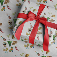 Cinco De Mayo Wrapping Paper Roll Mexican Fiesta Party Celebration