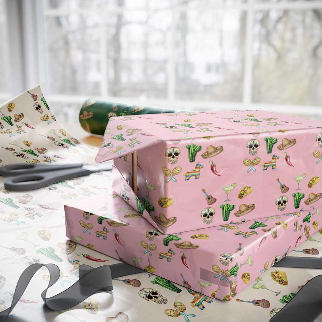 Cinco De Mayo Wrapping Paper Roll Mexican Fiesta Party Celebration