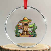 Cinco De Mayo Mexican Gamer Crystal Glass Ornament Video Game Fiesta Gift