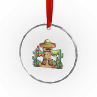 Cinco De Mayo Mexican Gamer Crystal Glass Ornament Video Game Fiesta Gift