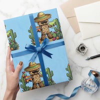 Cinco De Mayo Mexican Gamer Wrapping Paper Roll Video Game Fiesta Gift