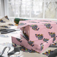 Cinco De Mayo Party Mexican Map Wrapping Paper Roll Lets Fiesta