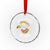 Cinco De Mayo Skeleton Crystal Glass Ornament Relax Gringo I'm Legal Poncho - Wonder Print Shop