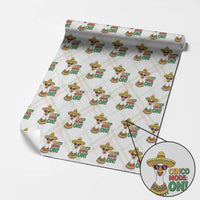 Cinco Mode On Wrapping Paper Roll Silly Goose Cinco De Mayo Fiesta