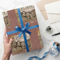 Civil Right Leaders Wrapping Paper Roll Martin Luther King Malcolm X Frederick Douglass Obama Black History Month