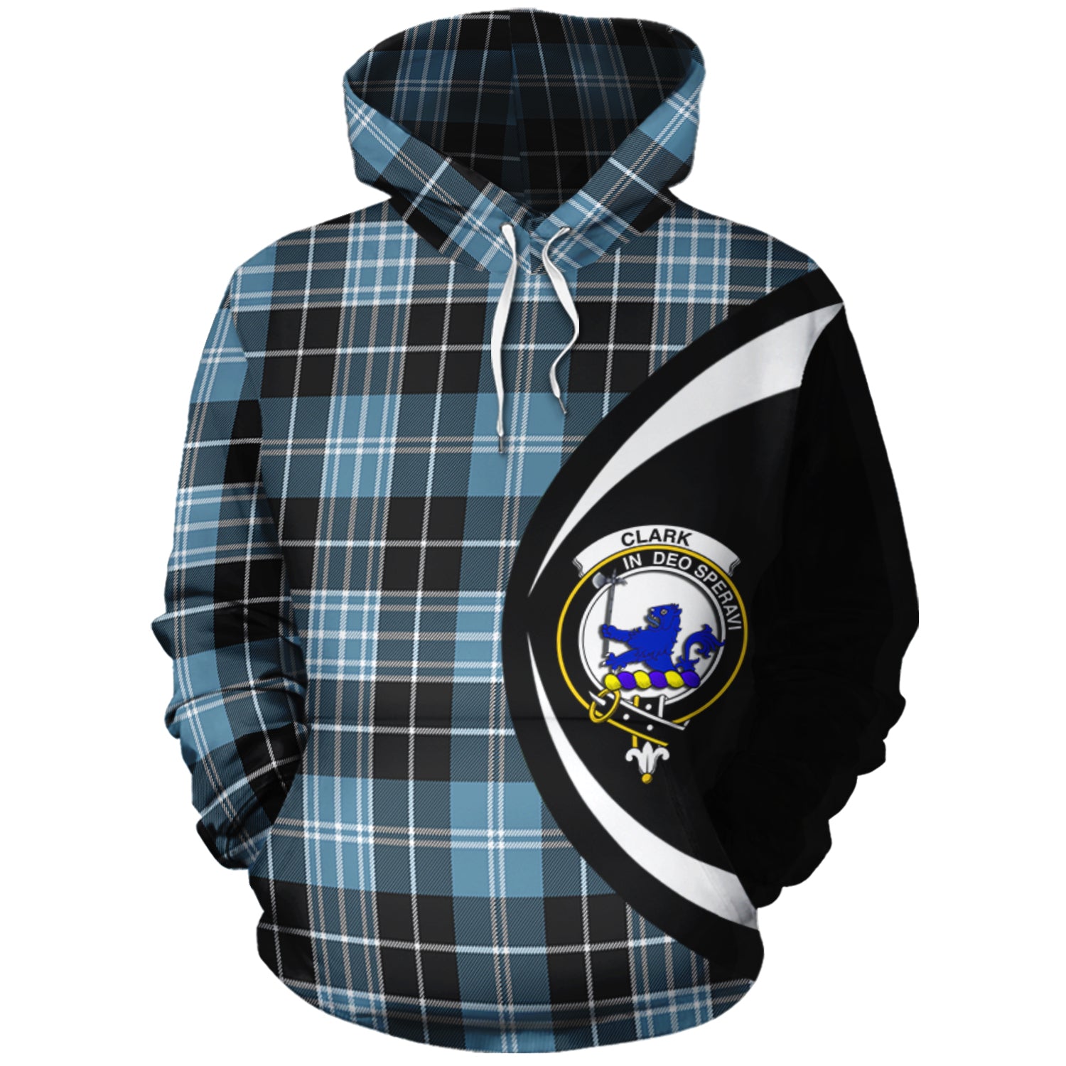 scottish-clark-lion-ancient-clan-crest-circle-style-tartan-hoodie