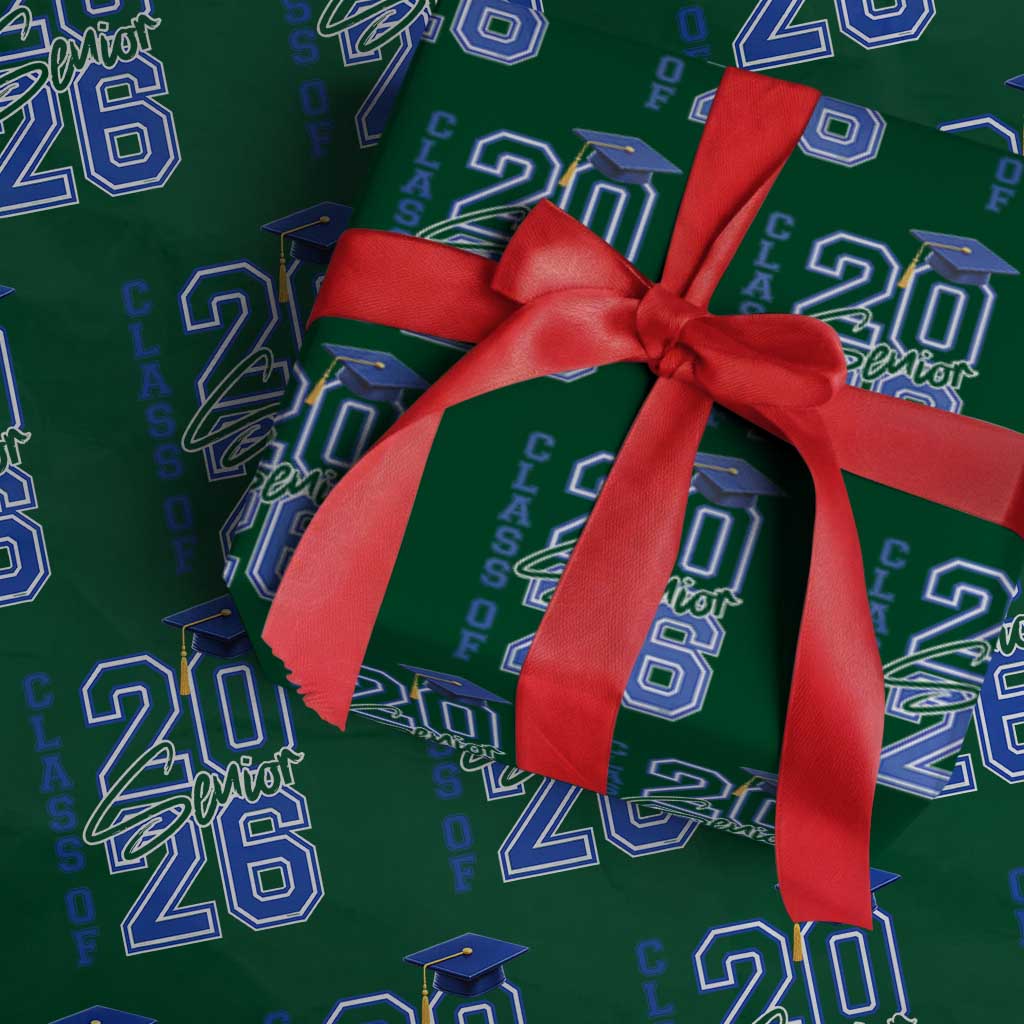 Class of 2026 Senior Wrapping Paper Roll School Graduation 26