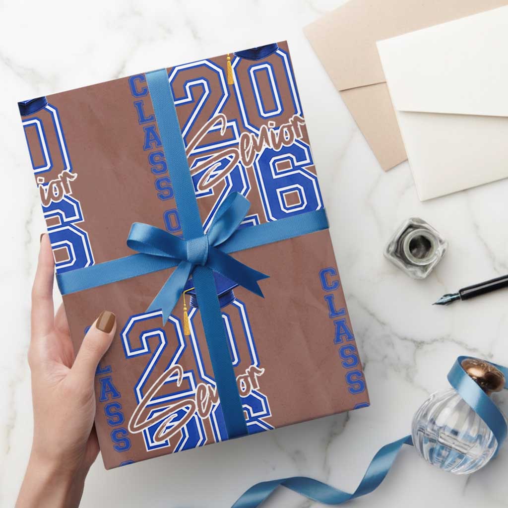 Class of 2026 Senior Wrapping Paper Roll School Graduation 26