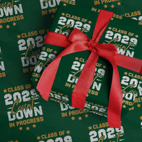 Class Of 2029 Count Down Graduating Wrapping Paper Roll