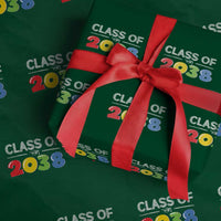 Class of 2038 Wrapping Paper Roll Grow With Me Kindergarten - Wonder Print Shop