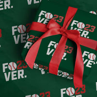 Classic Baseball Jersey Number 23 Wrapping Paper Roll Fo23ever #23 Ball Sports Fan - Wonder Print Shop