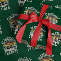 Classically Trained Car Wrapping Paper Roll Funny Manual Transmission Driver