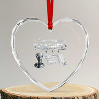 Classically Trained Heart Crystal Glass Ornament Dimmer Manual Transmission Car Humor Pedals Driving