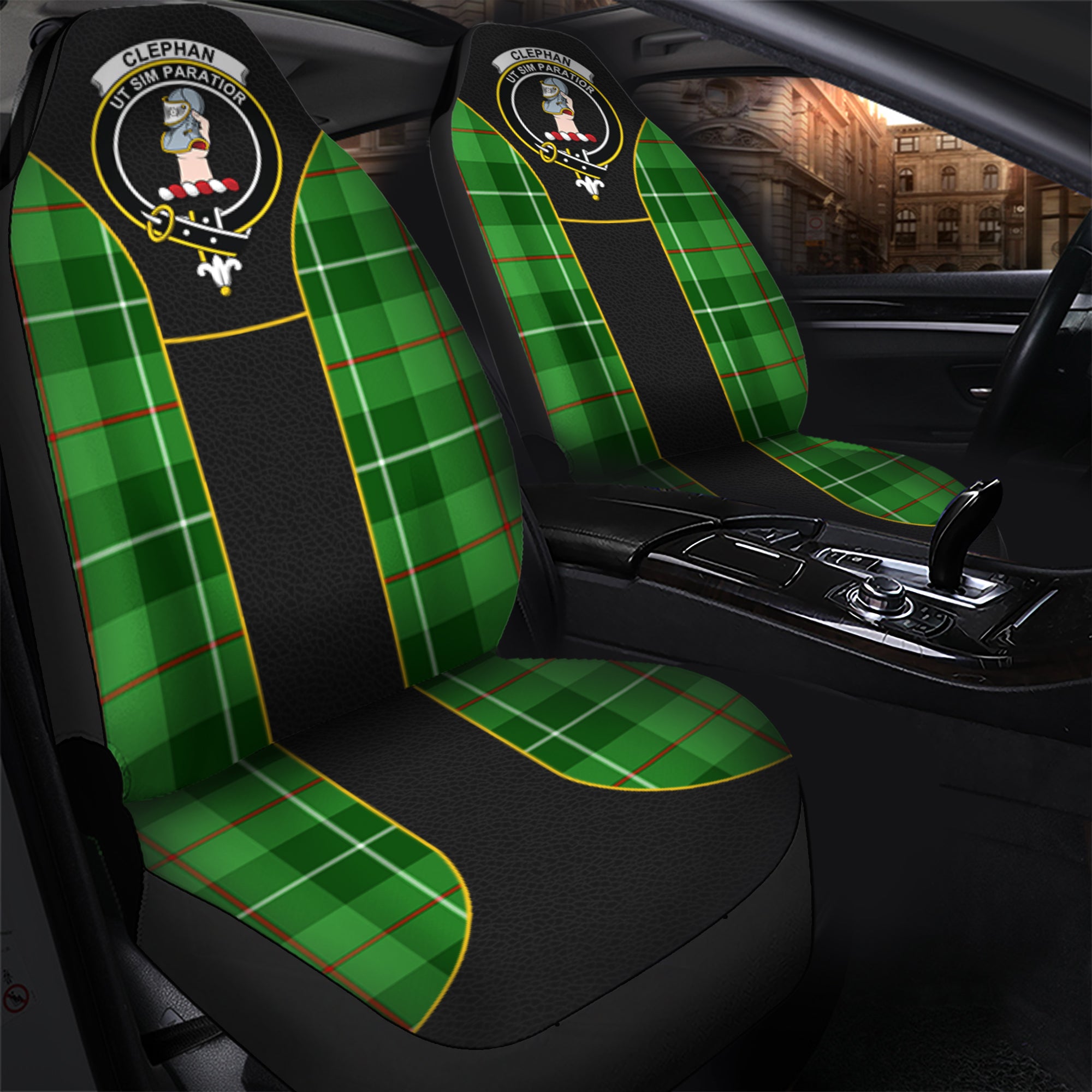scottish-clephan-tartan-crest-car-seat-cover-special-style