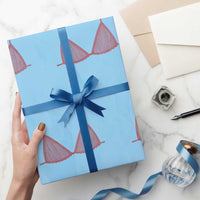 Coastal Bikini Wrapping Paper Roll Girls Trip Matching Beach Weekend