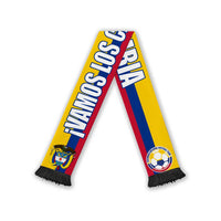 Colombia 2026 Football Soccer Scarf Vamos Los Cafeteros Flag Style