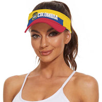 Colombia 2026 Football Sun Visor Cap Vamos Los Cafeteros