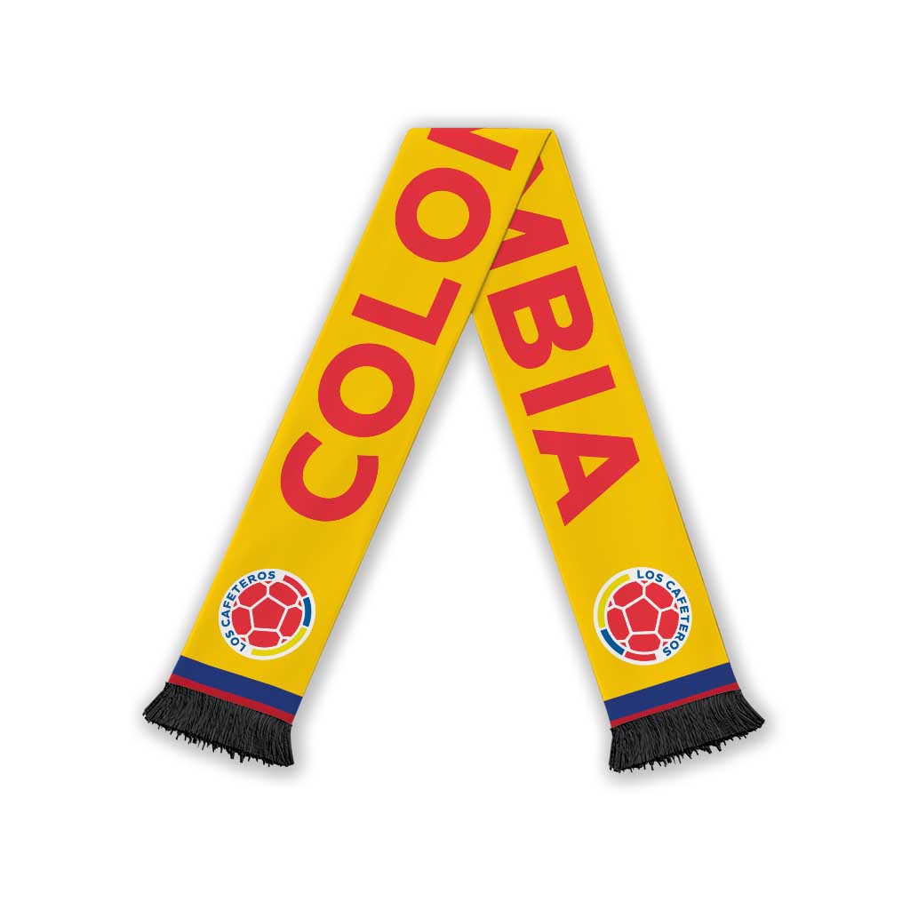 Colombia Football 2026 Soccer Scarf Flag Style