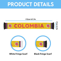 Colombia Football 2026 Soccer Scarf Flag Style