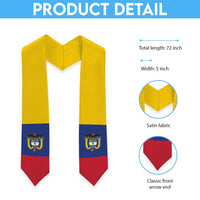 Colombia Graduation Stole Flag Style