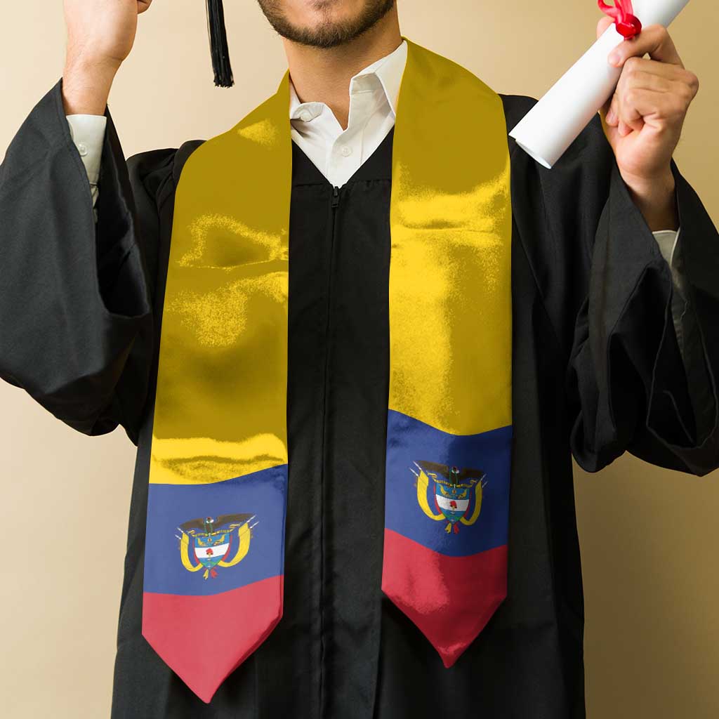 Colombia Graduation Stole Flag Style