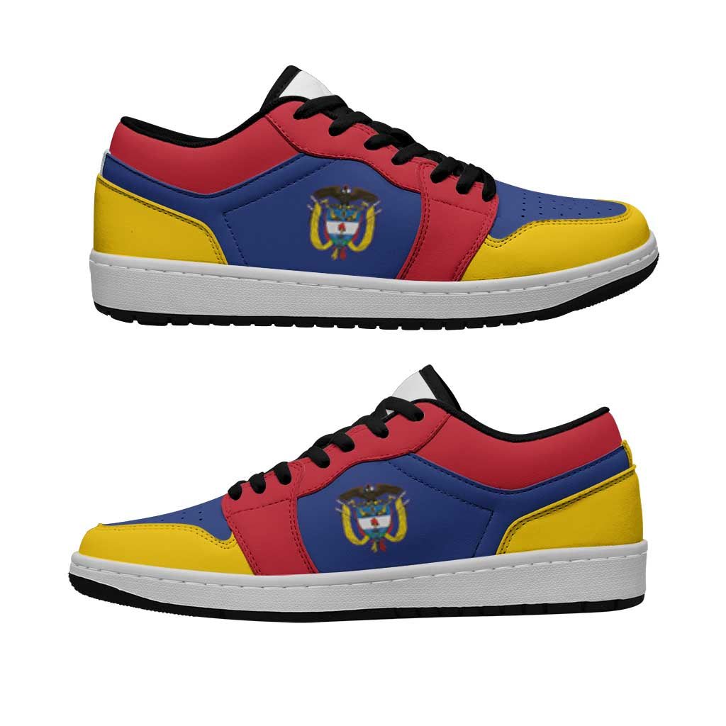 Colombia Low Sneakers Classic National Flag Style - Wonder Print Shop