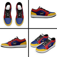 Colombia Low Sneakers Classic National Flag Style - Wonder Print Shop