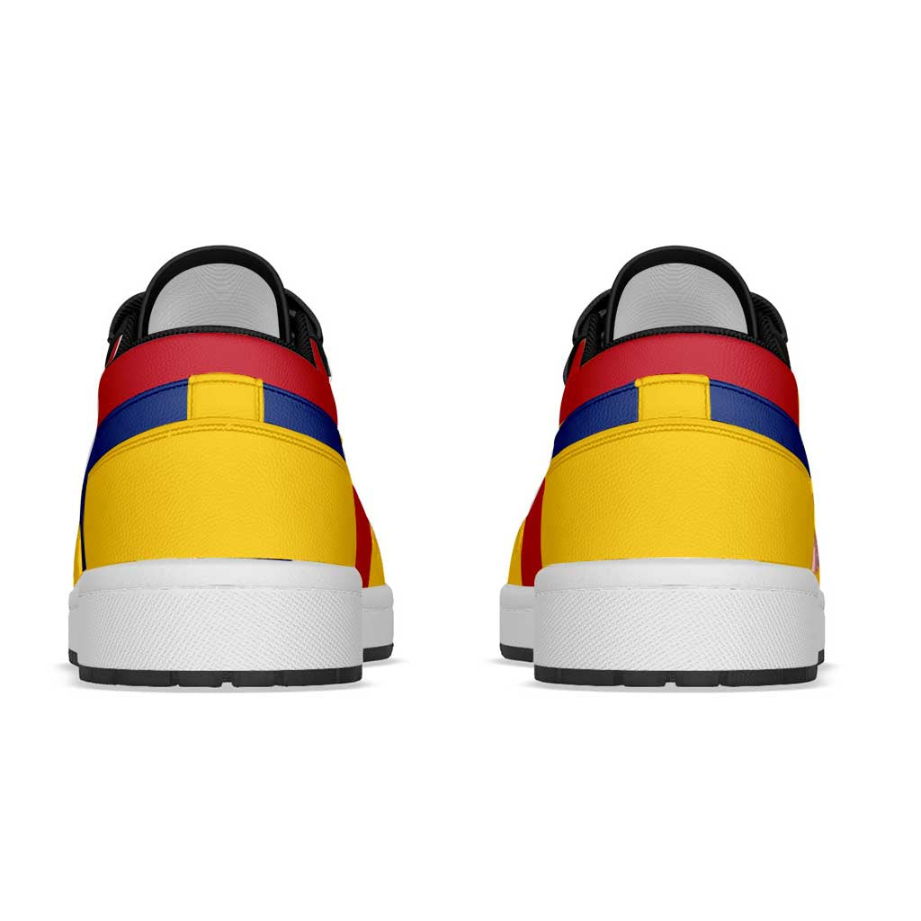 Colombia Low Sneakers Classic National Flag Style - Wonder Print Shop