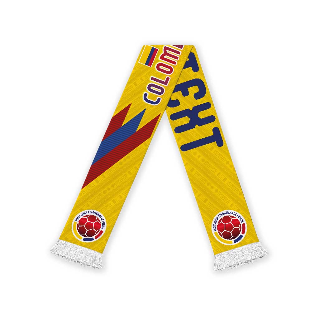 Colombia National Football Custom Soccer Scarf Glory 2026 Inspired Sombrero Vueltiao