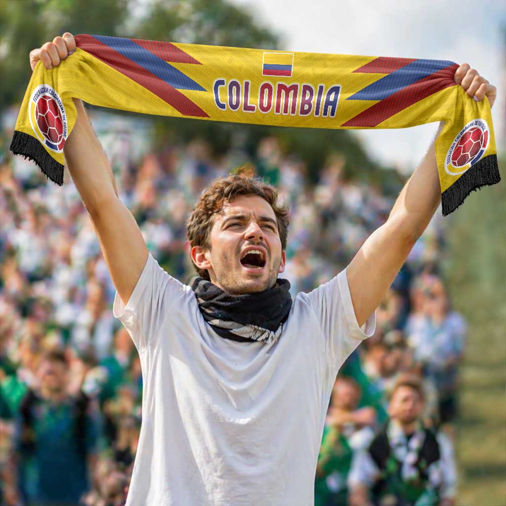 Colombia National Football Custom Soccer Scarf Glory 2026 Inspired Sombrero Vueltiao