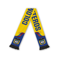 Colombia World Football 2026 Soccer Scarf National Pride Never Stops