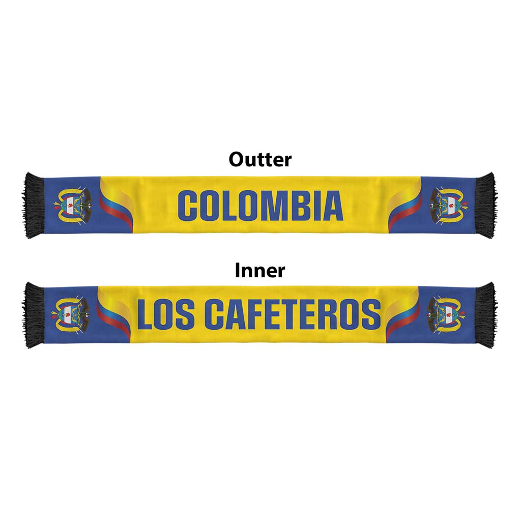 Colombia World Football 2026 Soccer Scarf National Pride Never Stops