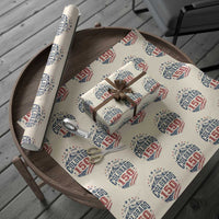 Colorado Rocky Mountains 150th Anniversary Wrapping Paper Roll Sesquicentennial 1876 2026 Patriotic Graphic