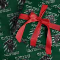 Combat Medic Wrapping Paper Roll In Our World The Title Doc Is Not Earned Form A Fancy Degree - Wonder Print Shop