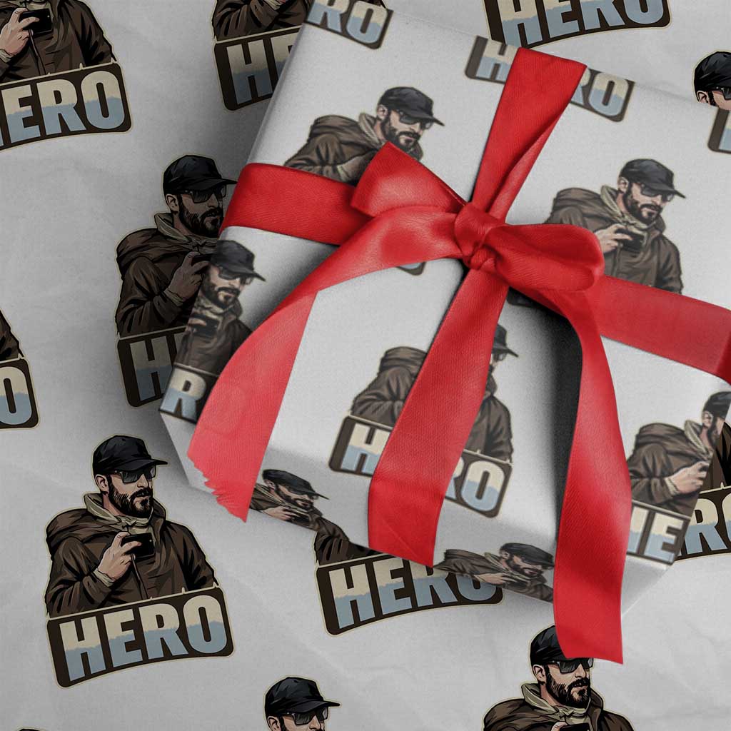 Community Hero Alex Pretti Wrapping Paper Roll Minneapolis Support Gift