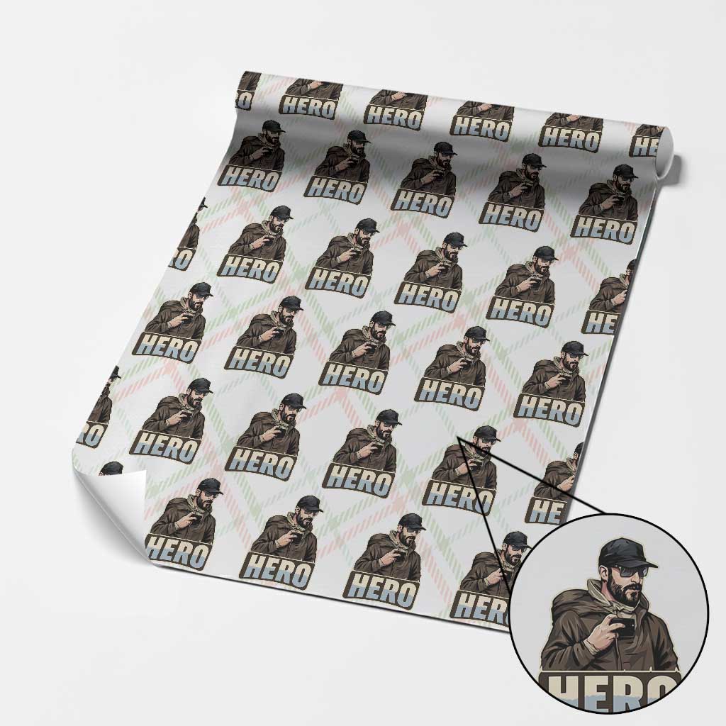 Community Hero Alex Pretti Wrapping Paper Roll Minneapolis Support Gift