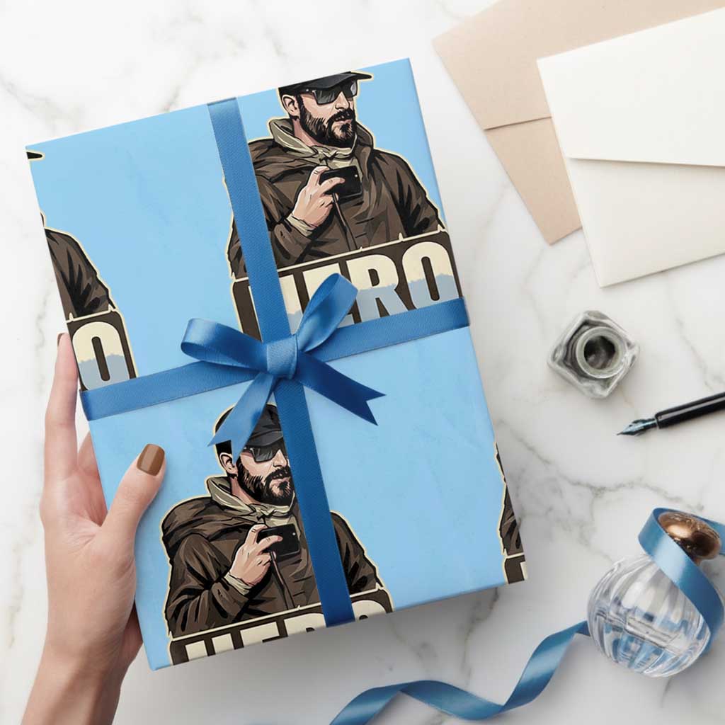 Community Hero Alex Pretti Wrapping Paper Roll Minneapolis Support Gift