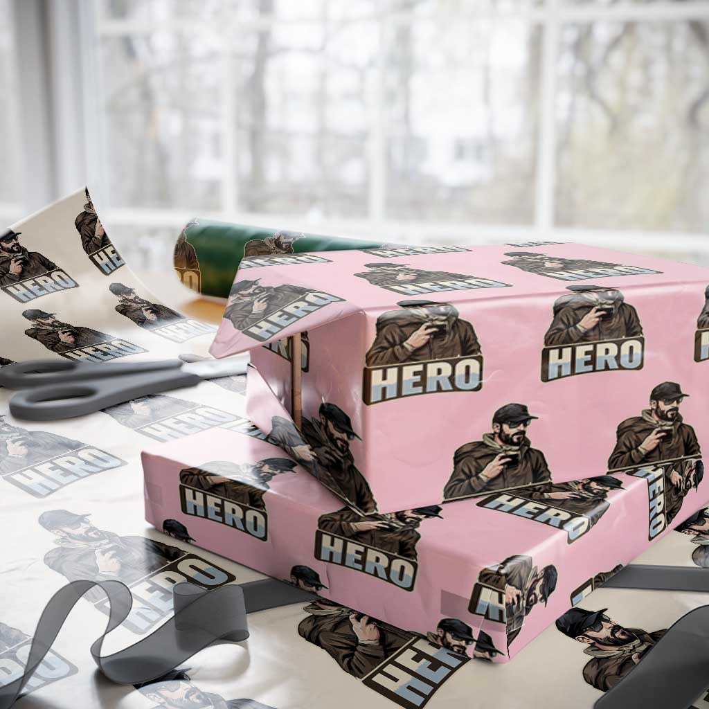 Community Hero Alex Pretti Wrapping Paper Roll Minneapolis Support Gift