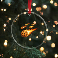 Cookie Meteor Shower Crystal Glass Ornament Funny Space Dessert